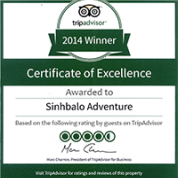 Tripadvisor Award Winner 2014