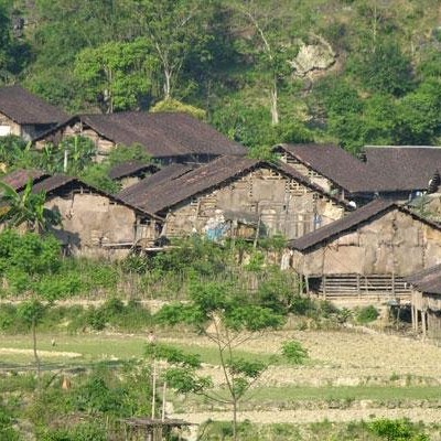 House on stilt of the Tay minority.