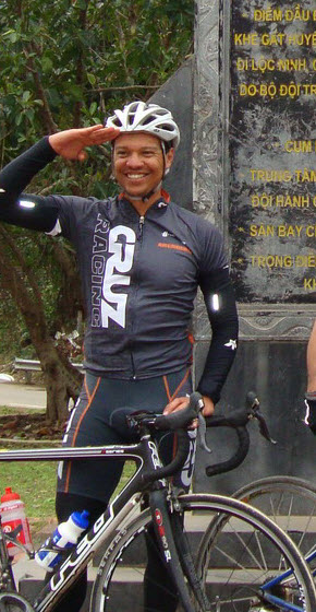 Tony Cruz - USPostal Team on Ho Chi Minh Trail