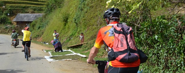 Cycling to Mu Cang Chai - north Vietnam