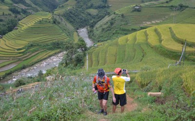 Rice terraces of Mu cang chai