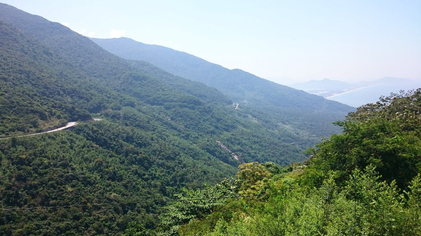 Scenery of HaiVan pass
